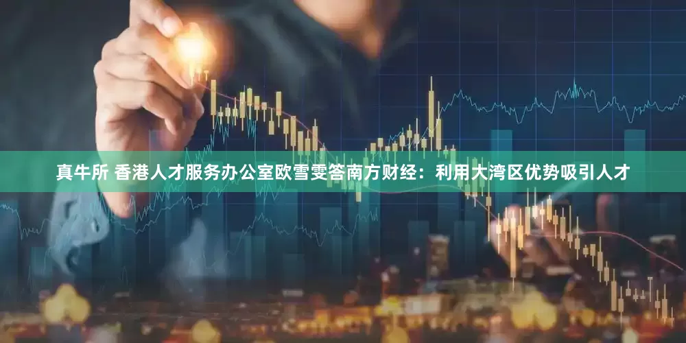 真牛所 香港人才服务办公室欧雪雯答南方财经：利用大湾区优势吸引人才
